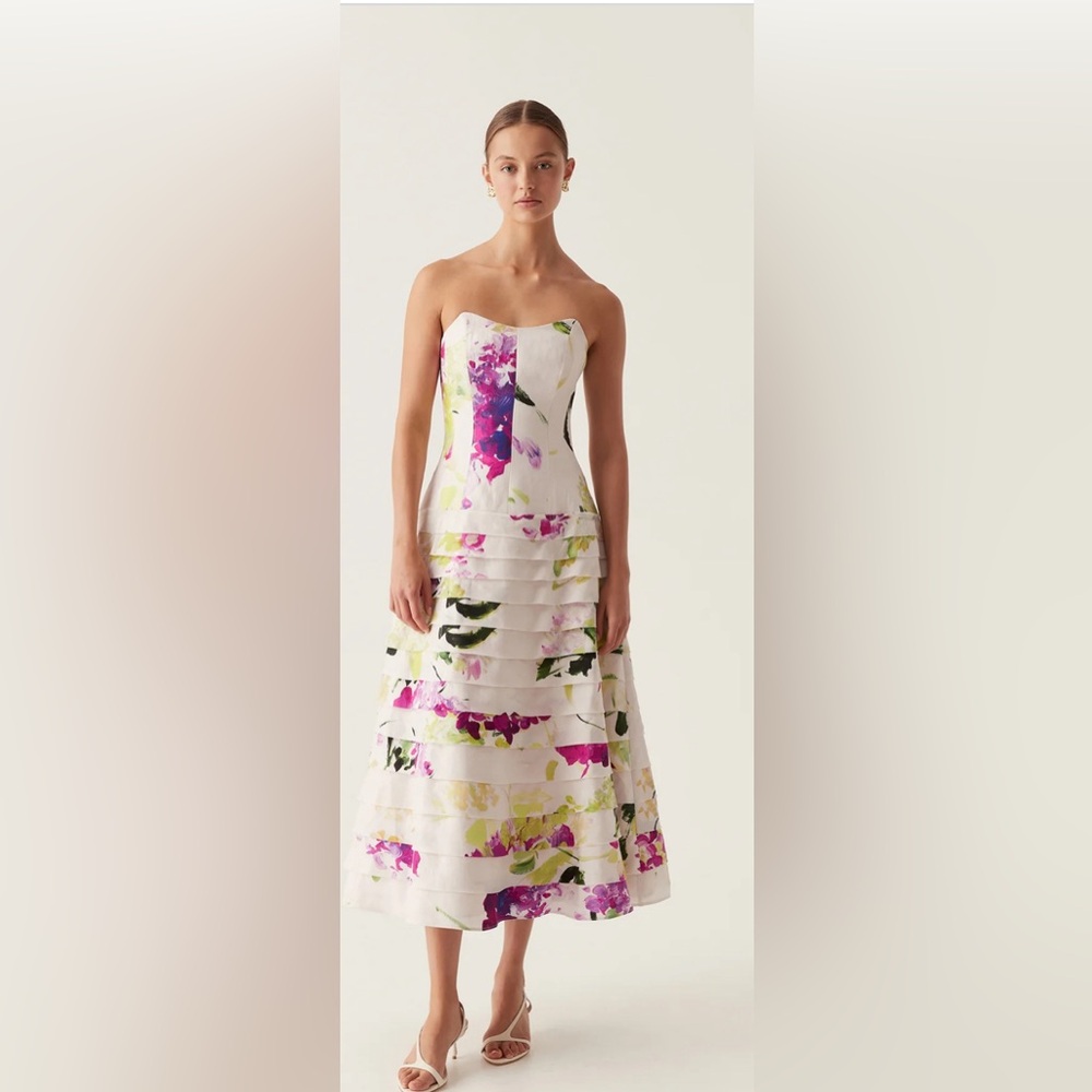 Aje Victoria midi dress